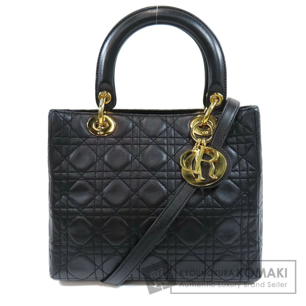 Christian Dior Lady handbag lambskin